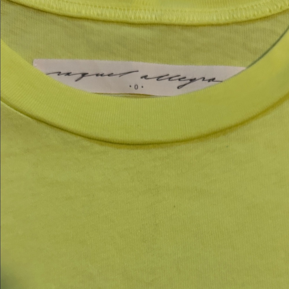 Raquel Allegra Yellow Panther Graphic T-Shirt - Picture 4 of 7